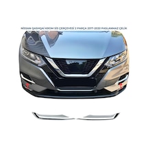 Ebal Otomotiv Nissan Qashqai Krom Sis Far Çerçevesi 2 Parça 2017 ve üzeri