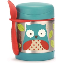Skip Hop Paslanmaz Çelik Termos 325 ML Baykuş Mavi