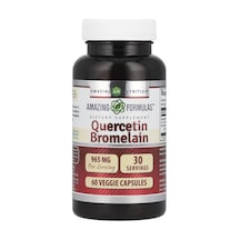 Amazing Nutrition, Quercetin Bromelain, 60 Veg Capsules