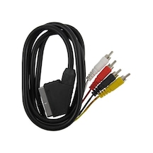 Scart To 4Rca Tos Skart Görüntü Ses Kablosu 4826P Erkek Erkek Sca Scart To 4Rca Tos Skart Görüntü Ses Kablosu 4826P Erkek Erkek Sca