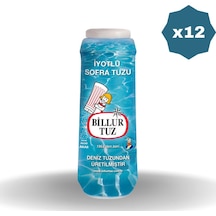 Billur Tuz Tuzluklu 500 Gr - 12 Adet