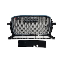 Audi Q5 Rsq5 Ön Panjur Izgara 2012 / 2016 Krom Siyah