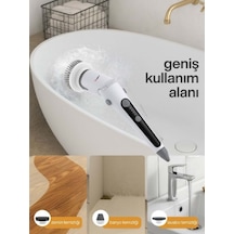 Büro Ev Ofis Arabası Bakımı İçin Şarjlı Portatif Oto Temizleme Fırçası