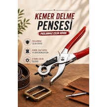 Kemer Delme Pensesi Paslanmaz Çelik Gövde