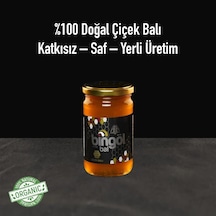 Bingöl Süzme Çiçek Balı Cam Kavanoz Naturel 360 G