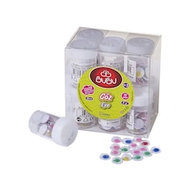 Bu-bu Renkli Göz 12 Mm 8 Gr Bubu-gz0007 Çok Renkli