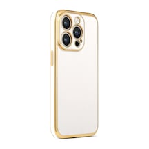 Apple iPhone 14 Pro Uyumlu Klfs Bark Kılıf-beyaz Beyaz