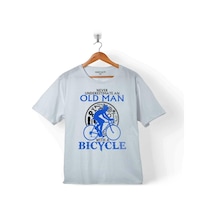 Never Undersestımate An Old Man Wıth A Bıcycle Çocuk Tişört 001