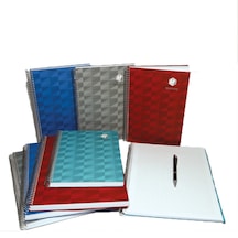 Elma Mercury 17x24 140 Yp Düz Spr Sert Kapak Defter Çeşitli Renk Ve Desen