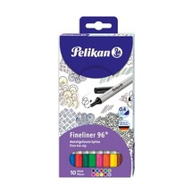 Pelikan Fineliner 96 Çeşitli 10'lu-kılıf