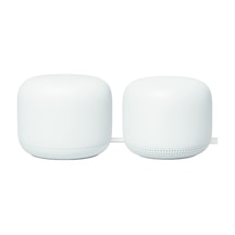 Google Nest Wifi - Ac2200 2. Nesil Yönlendirici Ve Erişim Noktasına Eklenen Mesh Wi-fi Sistemi 2'li Paket, Kar -122810
