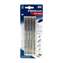 0,7 Mm My-tech Tük.kalem Karışık 4 Lü Bls - Pe02240tkmt04