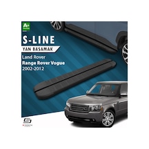 S-Dizayn Land Rover Range Rover Vogue 2 S-Line Siyah Yan Basamak