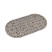 Efe Mark Premium Serisi Banyo - Küvet İçi Kaydırmaz Vantuzlu Damla Desenli Paspas 62 X 32 Cm, Siyah Çok Renkli