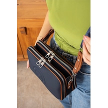 Just Polo Kadın Yeni Sezon Omuz Çantası 232053mh Lacivert Taba 72221895