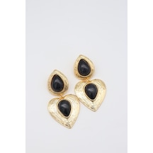 Çelik Küpe 14 K-17183 60mm Çok Renkli