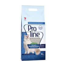 Proline Parfümsüz İnce Taneli Topaklaşan Bentonit Kedi Kumu 4 x 5 L