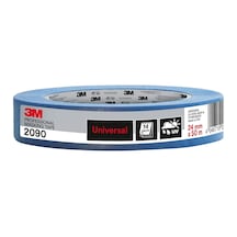 3m Hand-masker 2090 Profesyonel Boya Bandı, Pürüzsüz Yüzeyler İçin, Uv Işınlarına Dayanıklı, İç Ve Dış Mekan, 24 Mm X 50 M