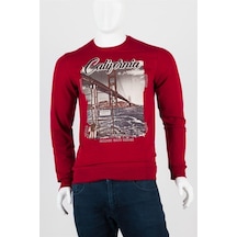 Kaliforniya Unisex Pamuklu Slim Fit Sweatshirt Medium