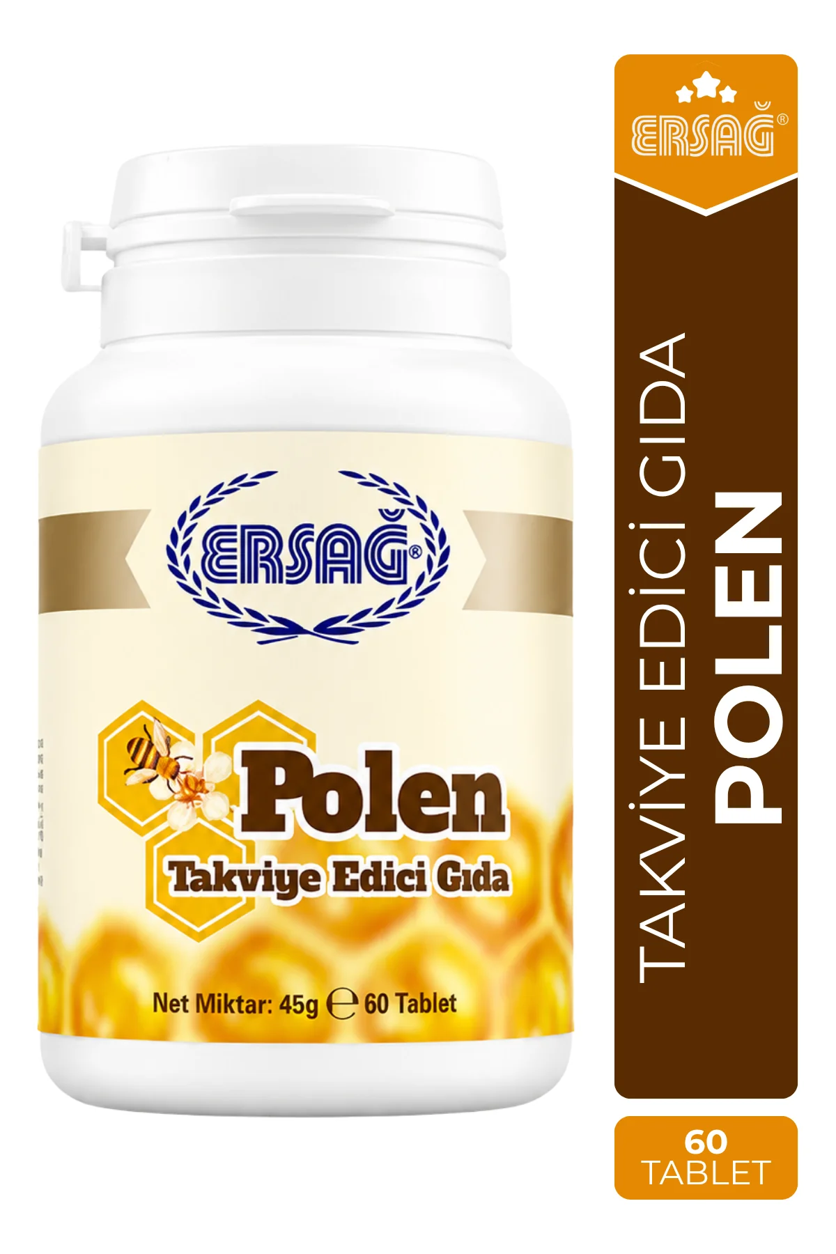 Ersağ Polen 60 Tablet Takviye Edici Gıda