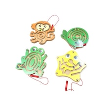 Mıknatıslı Ahşap Bilye Takip