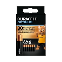 Alkalin Aa Pil 1.5v, 6'lı Paket, Uzun Süreli Enerji Sağlar