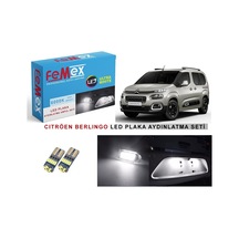 Citröen Berlingo 2023 Sonrası Led Plaka Aydınlatma Ampul Seti Femex Parlak Beyaz