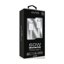 Auris ARS-C858 60 W Usb-c To Usb-c Şarj Kablosu