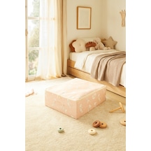 Ocean Home Textile Çocuk Odası Deniz Kızı Destekli Kutu Hurç 45 X 55 X 18 Cm Pembe