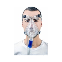 Kngmed Full Face Ağız Burun CPAP Maskesi S