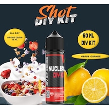 Nuclear 60 Ml Dıy Kit Shot Gıda Aroma 12 Ml Aroma İçerir