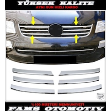 Vw T5 Multivan Krom Ön Panjur 6 Prç. 2004-2010 P.Çelik
