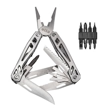 İzeltaş Elta Multi Tool Plus 13 Fonsiyonlu Katlanır Çok Amaçlı Pense El Aleti Paslanmaz Çelik 165 Mm Diğer