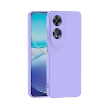 Zore Oppo A60 Uyumlu Nvth Mara Lansman Kapak-lila