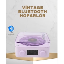 Znv Zenvia Mey İthalat Retro Pikap Tasarımlı Bluetooth Hoparlör Projektörlü Şarjlı Lamba Znv2025 Cmn
