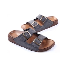 Papuç Sepeti 54201 Anatomik Rahat Taban Erkek Günlük Terlik Gri Papuç Sepeti 54201 Anatomik Rahat Taban Erkek Günlük Terlik Gri