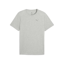 Puma Erkek Grafik Baskılı Antrenman Tişörtü 528530 04 Gri