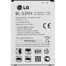 LG Uyumlu G3 Bataryası Bl-53Yh