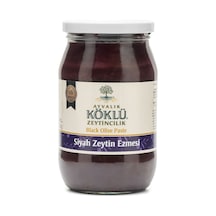 Köklü Siyah Zeytin Ezmesi 350 Gr