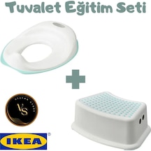 Çocuklar Için Tuvalet Eğitim Seti Tossıg Klozet Adaptörü Ve Försıktıg Kaydırmaz Çocuk Basamağı