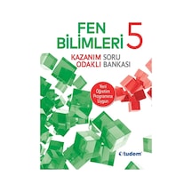 5.Sınıf Fen Bilimleri Kazanım Odaklı Soru Bankası -  Tudem Yayınları