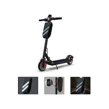 Microcase Taşınabilir 3 Bölmeli Flaşörlü Scooter Bisiklet Çanta Al4249 Siyah