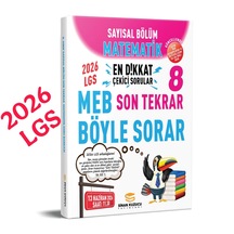 2026 Lgs Sayısal Bölüm Son Tekrar Matematik Soru Bankası Sinan Kuzucu