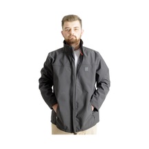 Mode Xl Büyük Beden Erkek Mont Basic Waterproof 21232 Antrasit 001