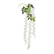 Nettenevime Yapay Çiçek Sarkan 3 Dallı Akasya 90cm Beyaz Çok Renkli