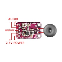 Pam8302 5v 2.5w Class D Mono Amfi Mini Dijital Amfilikatör Müzik Ses Yükseltici Kuvvetlendiriciaudio