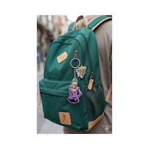 Owl Bag Jojo's Bizarre Adventure Giorno Giovanna Desenli Acrylic Anahtarlık Çanta Süsü Mıx