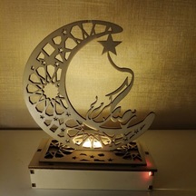 Metabagua Jump Rabbit Tatil Ortam Aydınlatması Tr97cm Ahşap Rengi