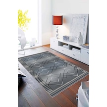 Mavi Spor Kaymaz Tabanlı Makinede Yıkanabilir Halı Ar322n11