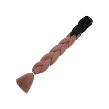 Afrika Örgülük Sentetik Ombreli 100 Gr. / Siyah / Gülkurusu - Elwm-462947 Çok Renkli